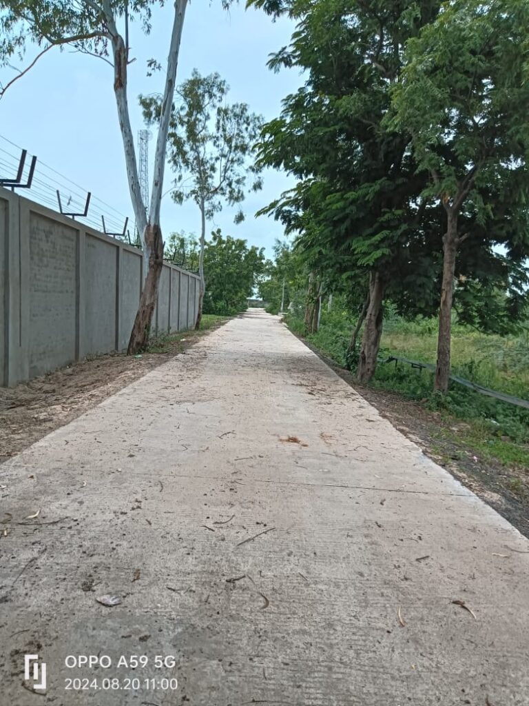 6.00 m wide c.c. road